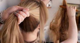 جربي الكعكة بشكل جديد فى تسريحة ناعمة